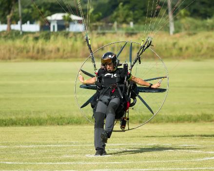 Paramotor – Partida Elétrica ou Manual