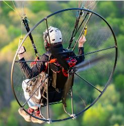 Funcionamento do Motor de Arranque e do Sistema de Centelha do Paramotor