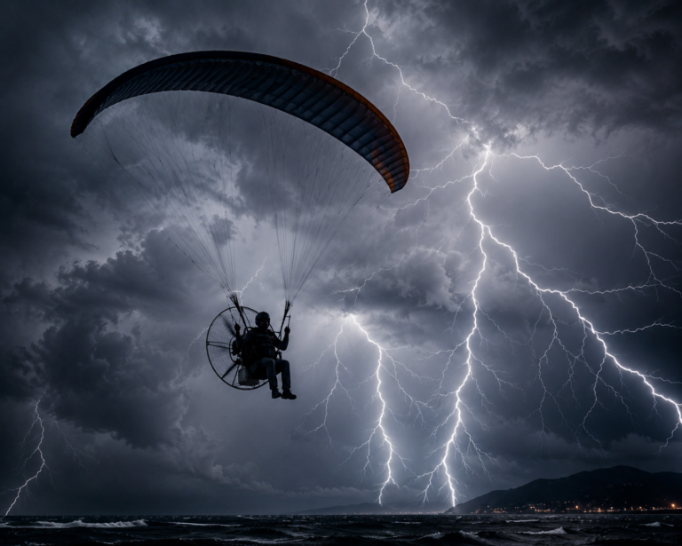 TURBULENCIA, ROTOR, VENTO DE VALE, PARACHUTAGEM E PANES NO PARAMOTOR